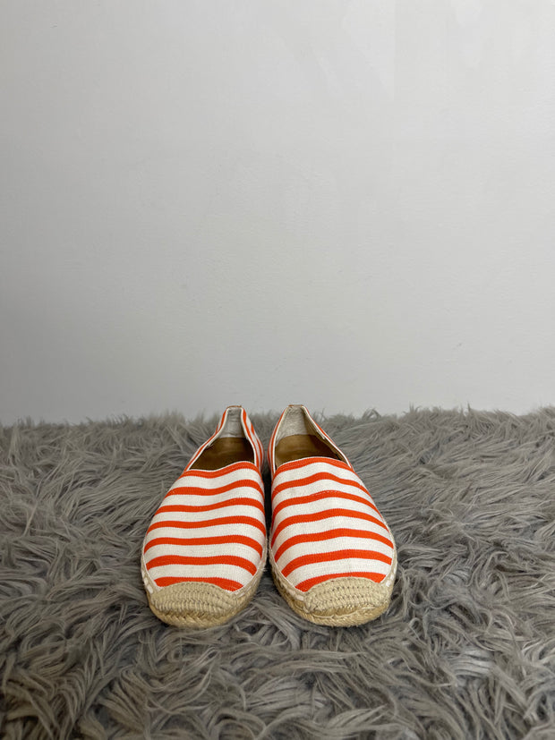 Vionic Orange Stripe Flats