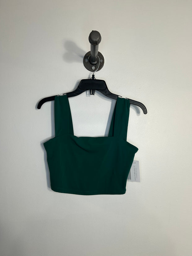 Dynamite Green Cropped Top