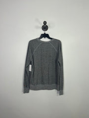 Roots Grey Knit Logo Sweater