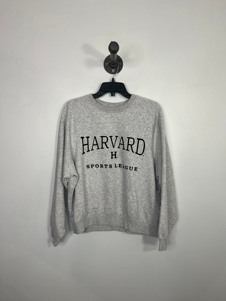 H&M Grey Harvard Crewneck
