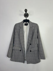 Roly Poly Plaid Button Blazer