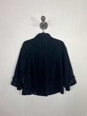 Gap Black Wool Peacoat