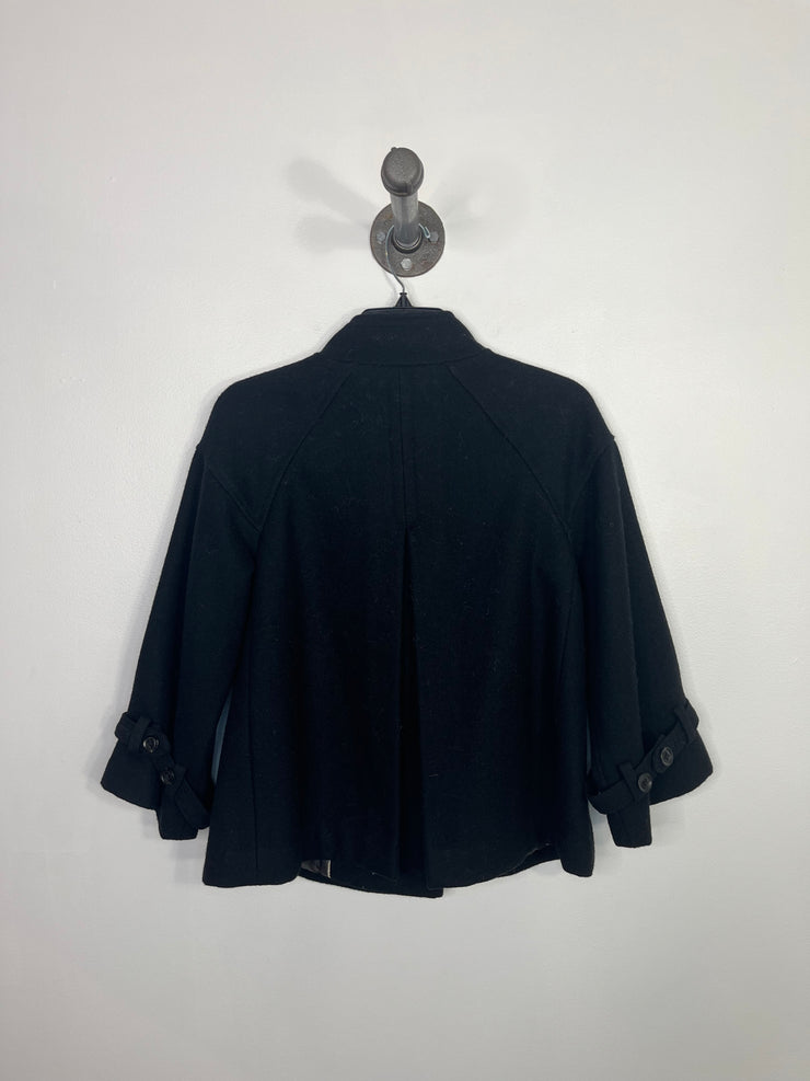 Gap Black Wool Peacoat