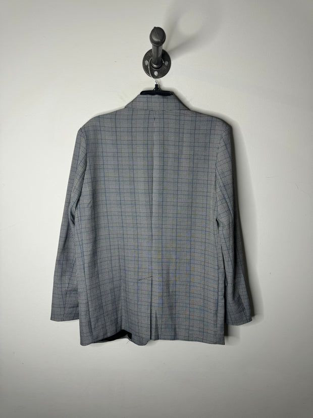 Steve Madden Grey Plaid Blazer