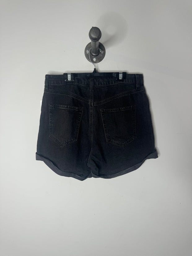 Dynamite Black Denim Shorts