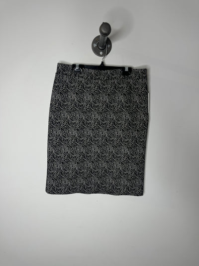 Lyse Spenard Blk Print Skirt