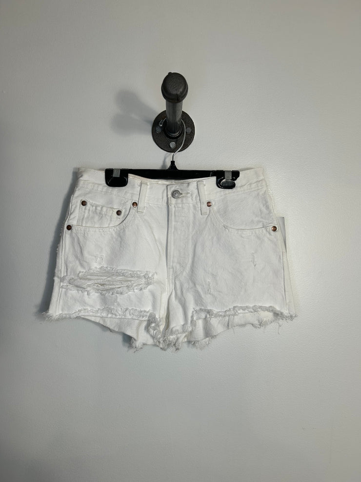 Levi's White Denim Jeans