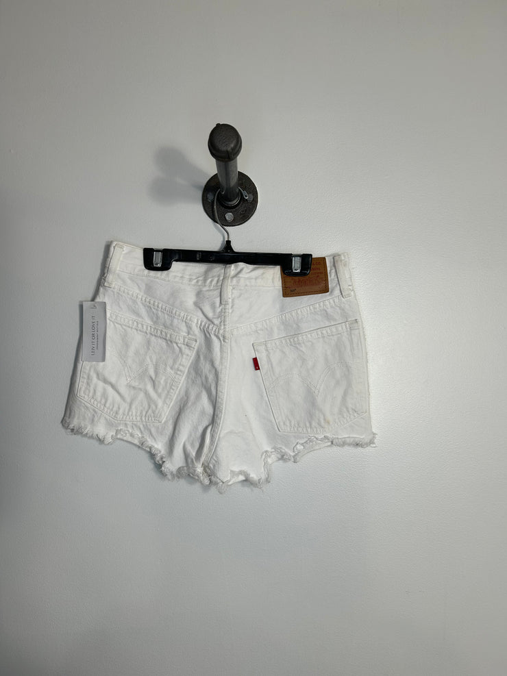 Levi's White Denim Jeans