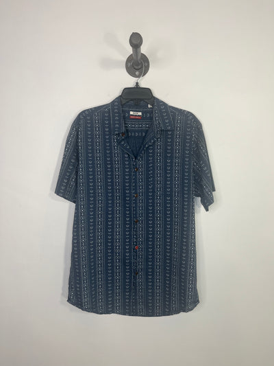 Katin Navy Pattern Button Up