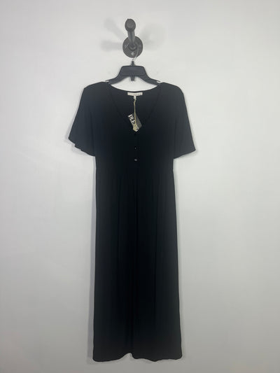 Monk & Lou Black Midi Dress