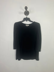 Habitual Black Mid Sleeve Top