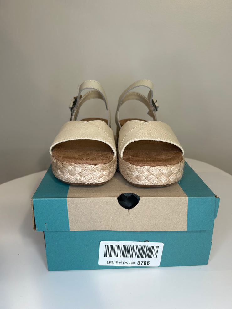 Tom's Cream Sandals