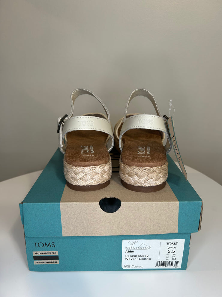 Tom's Cream Sandals