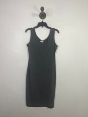 May Grey Midi Fitting Dress