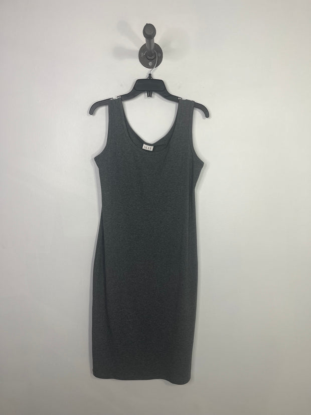 May Grey Midi Fitting Dress