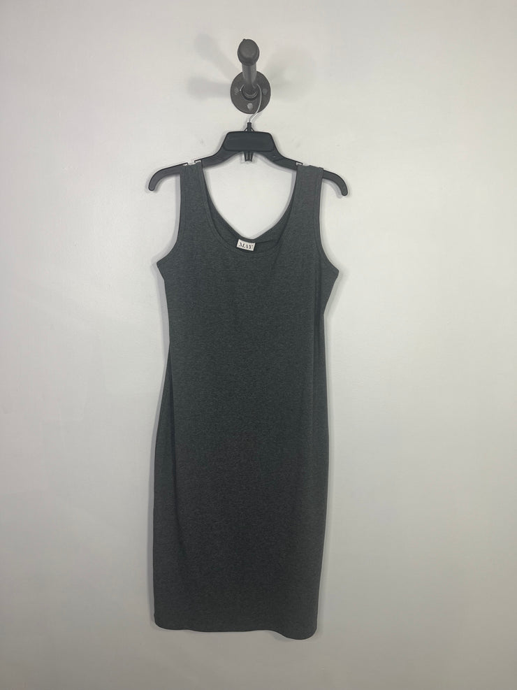 May Grey Midi Fitting Dress