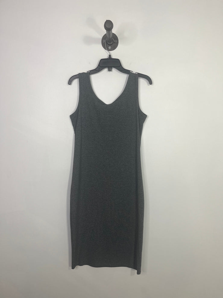 May Grey Midi Fitting Dress
