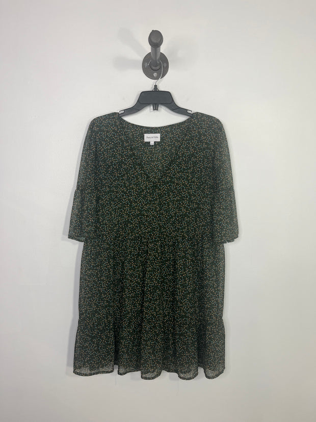 Park & Fifth Grn Pattern Dress