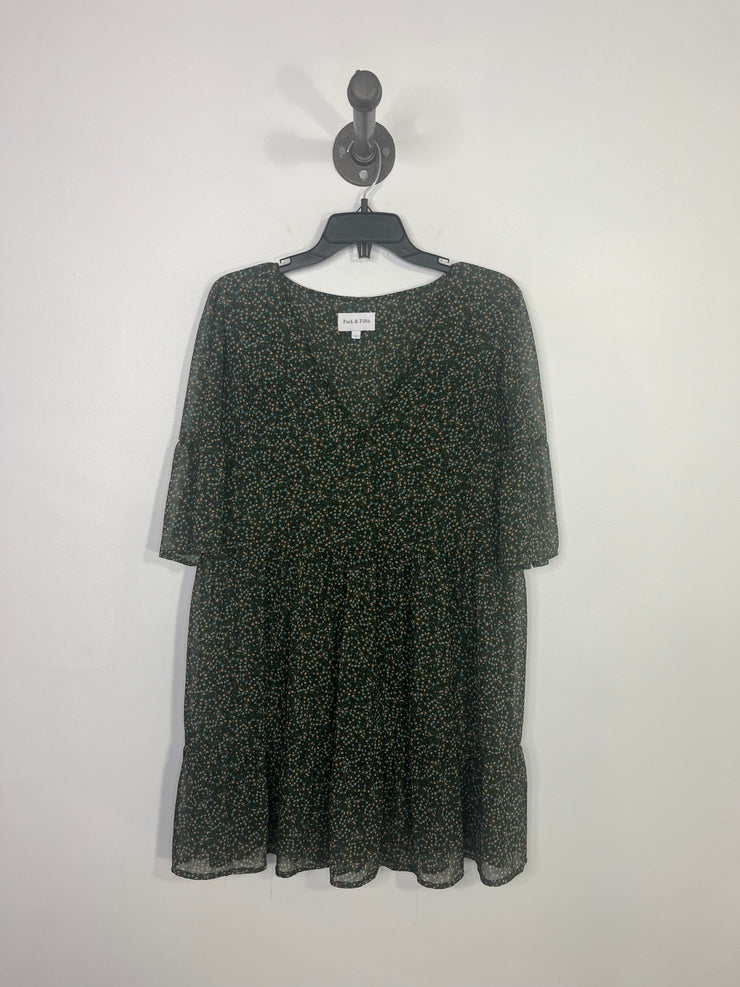 Park & Fifth Grn Pattern Dress