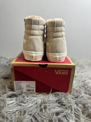 Vans Beige Fuzzy HighRise