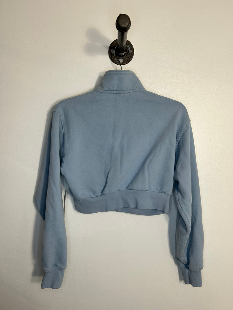 TNA Baby Blue 1/4 Zip Fleece