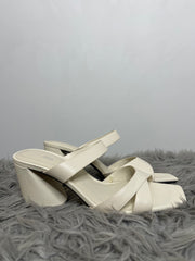 Zara White Heel