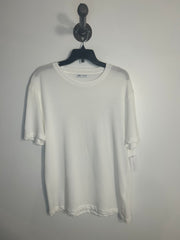 Zara White Knit T-shirt