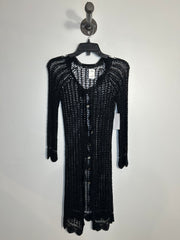 BCBG M. Black Knit Coverup
