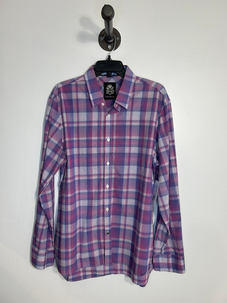 English L. Purple Plaid LngSLv