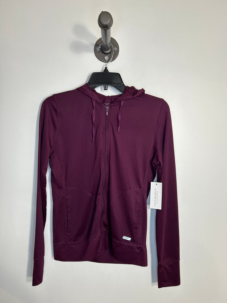 Athletic Works Purple Zip-Up