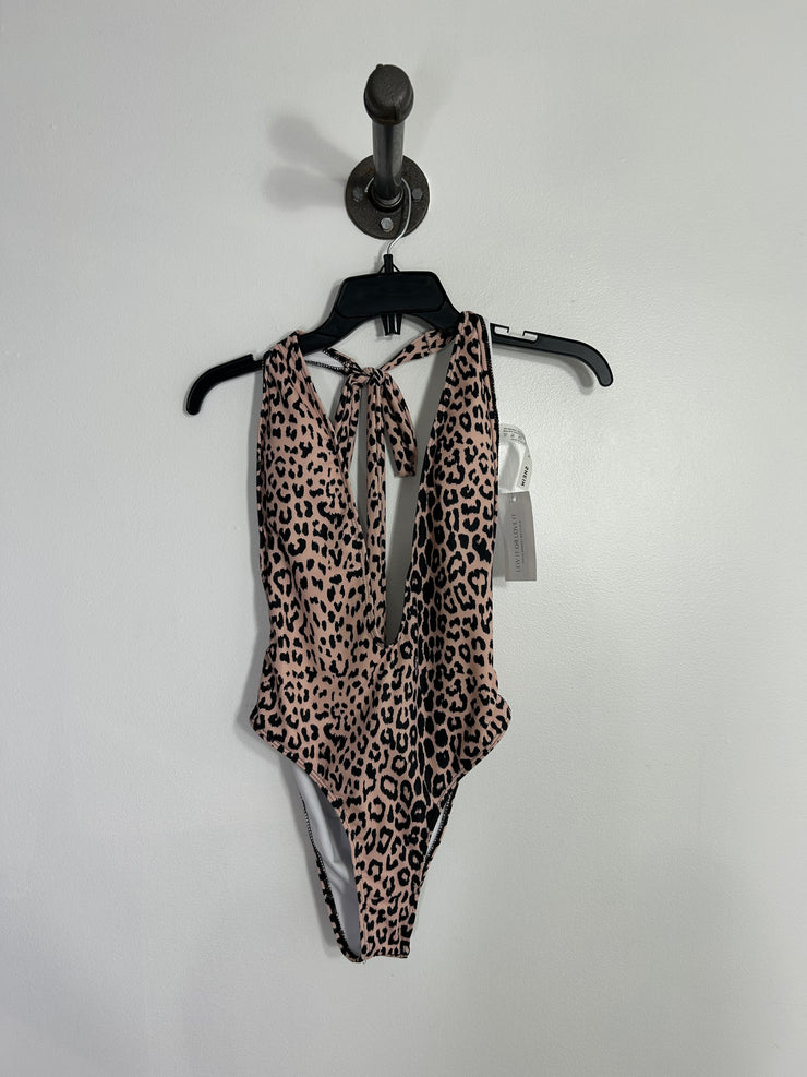 Shein Leopard Print One Piece