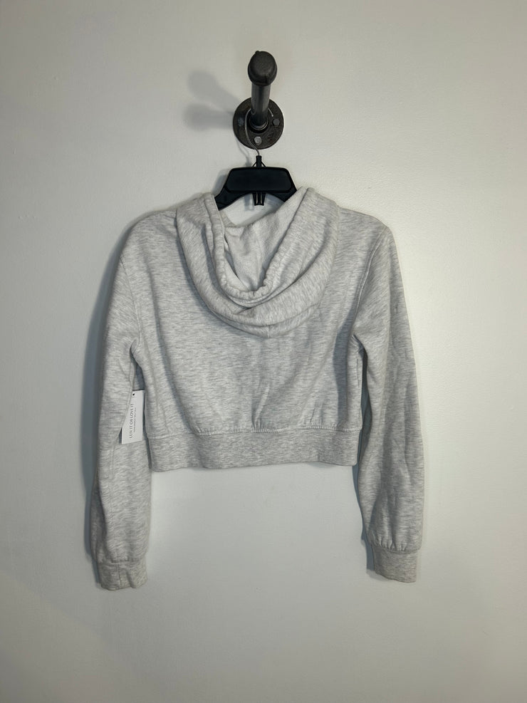Refuge LightGrey Zip Up Hoodie
