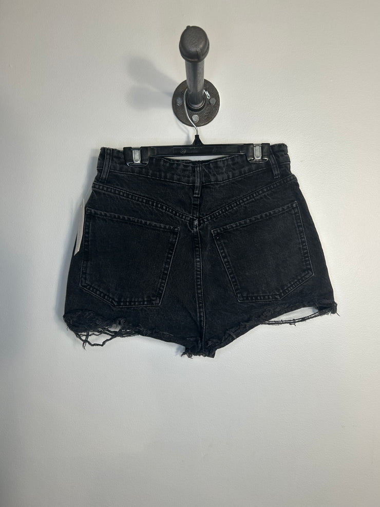 Zara Black Denim Shorts