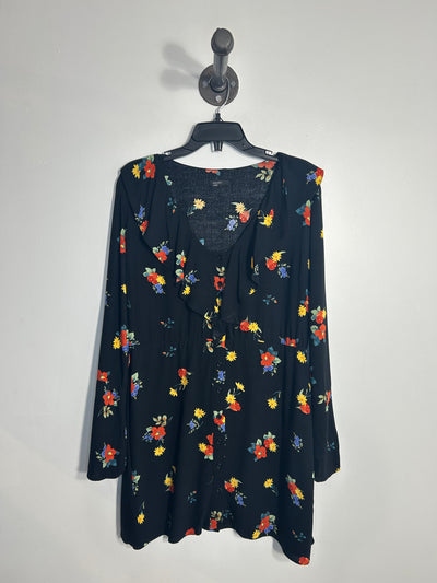 Nobody's C. Black Floral Dress