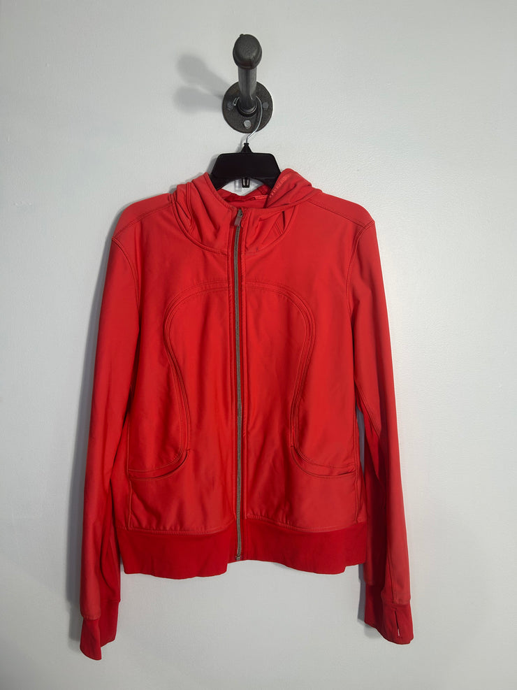 Lululemon Red Zip-Up Jacket