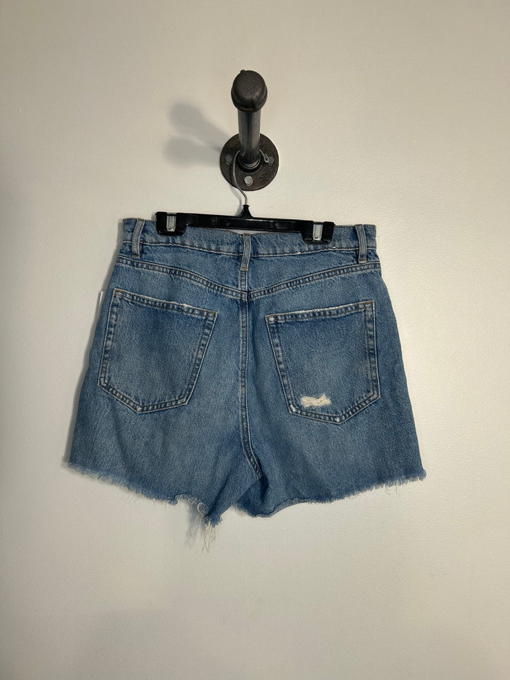 Garage Ripped Denim Shorts