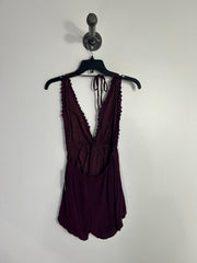 Kendall & K. Maroon Romper
