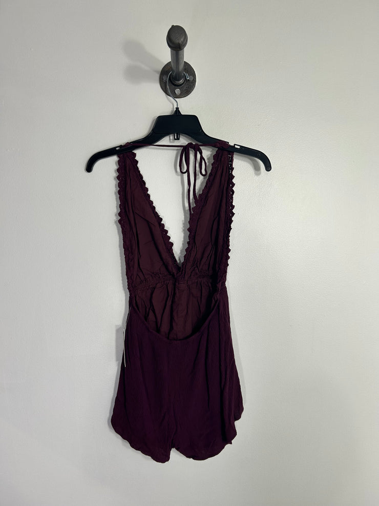Kendall & K. Maroon Romper