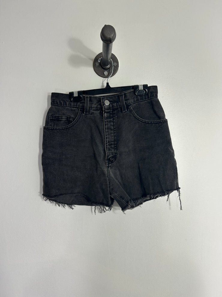 Guess Blk Highrise Jean Shorts
