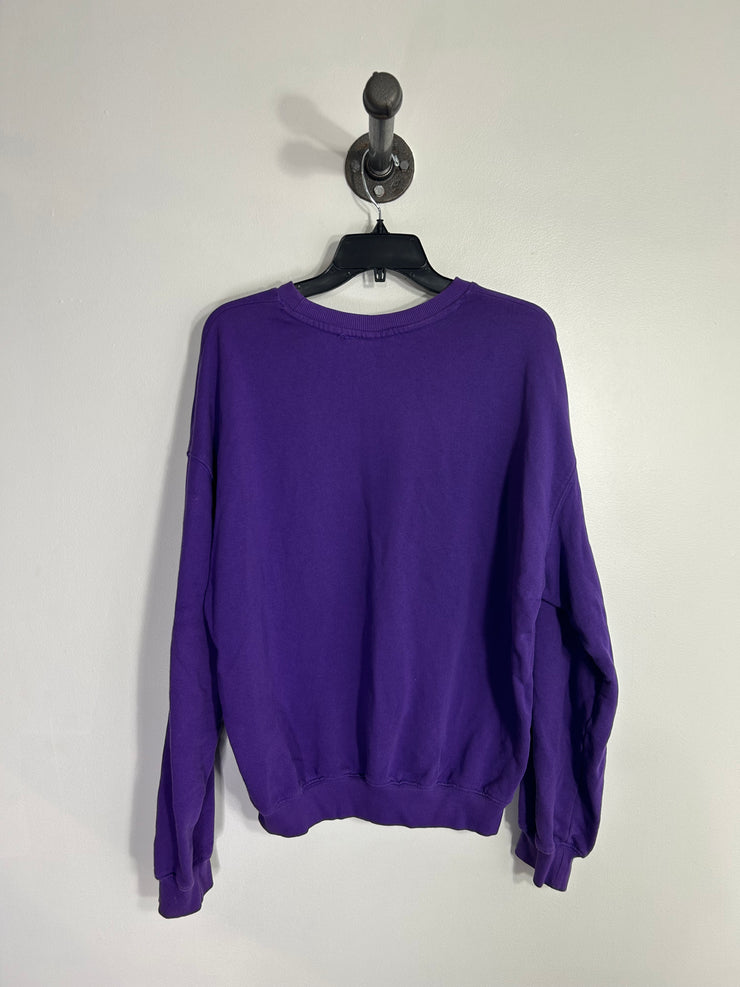 H&M Purple Crew Neck Top
