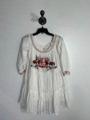 Free P. Wht Off Shoulder Dress