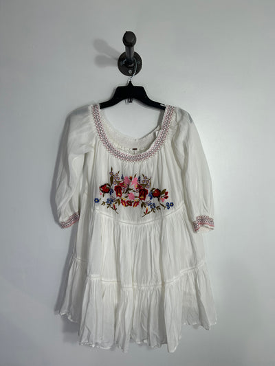 Free P. Wht Off Shoulder Dress