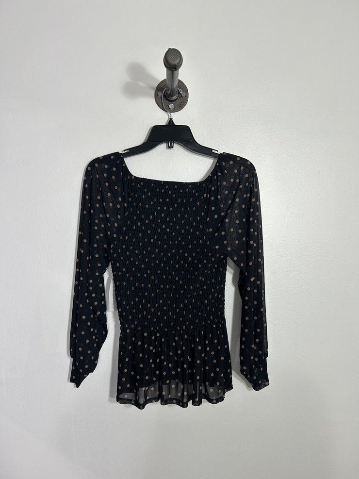 A Love Story Black Blouse