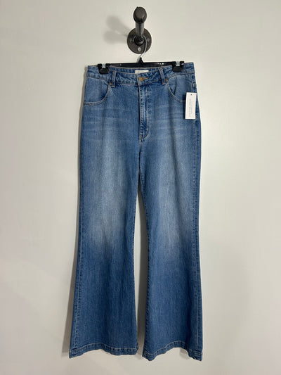 Rollas Blue Denim Flare Jeans