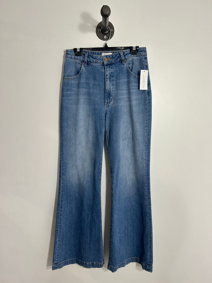 Rollas Blue Denim Flare Jeans