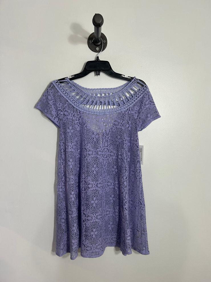 Free People Lilac Mini Dress
