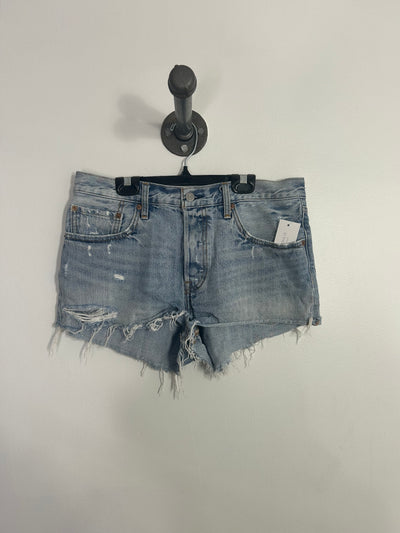 Levi's Light Wash Denim Shorts