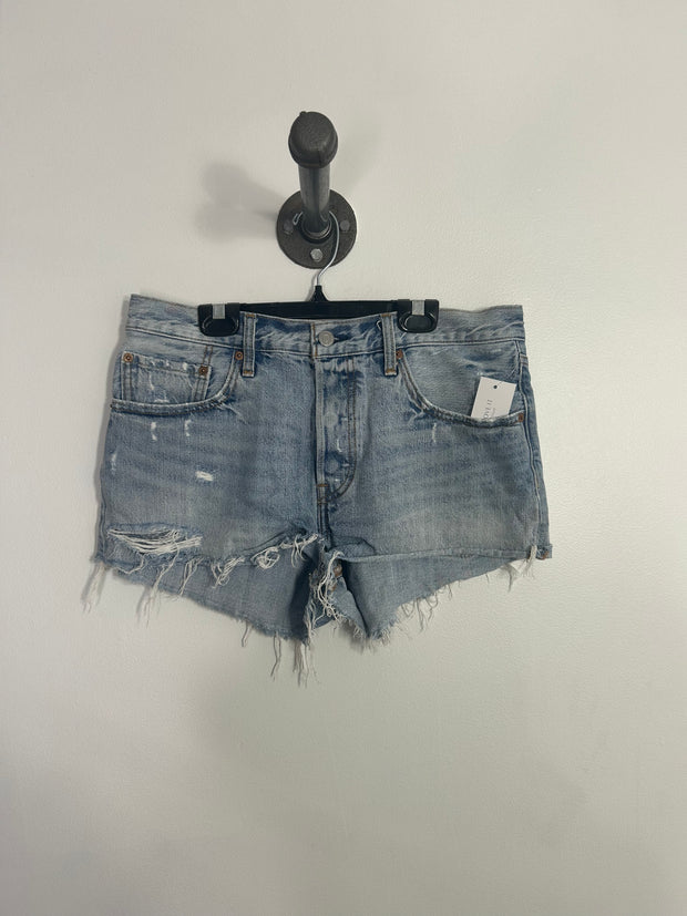 Levi's Light Wash Denim Shorts