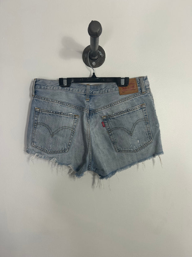 Levi's Light Wash Denim Shorts