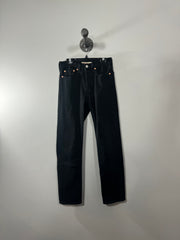 Levi's Black Straight Jeans